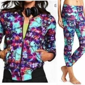 Athleta Set Jacket Leggings